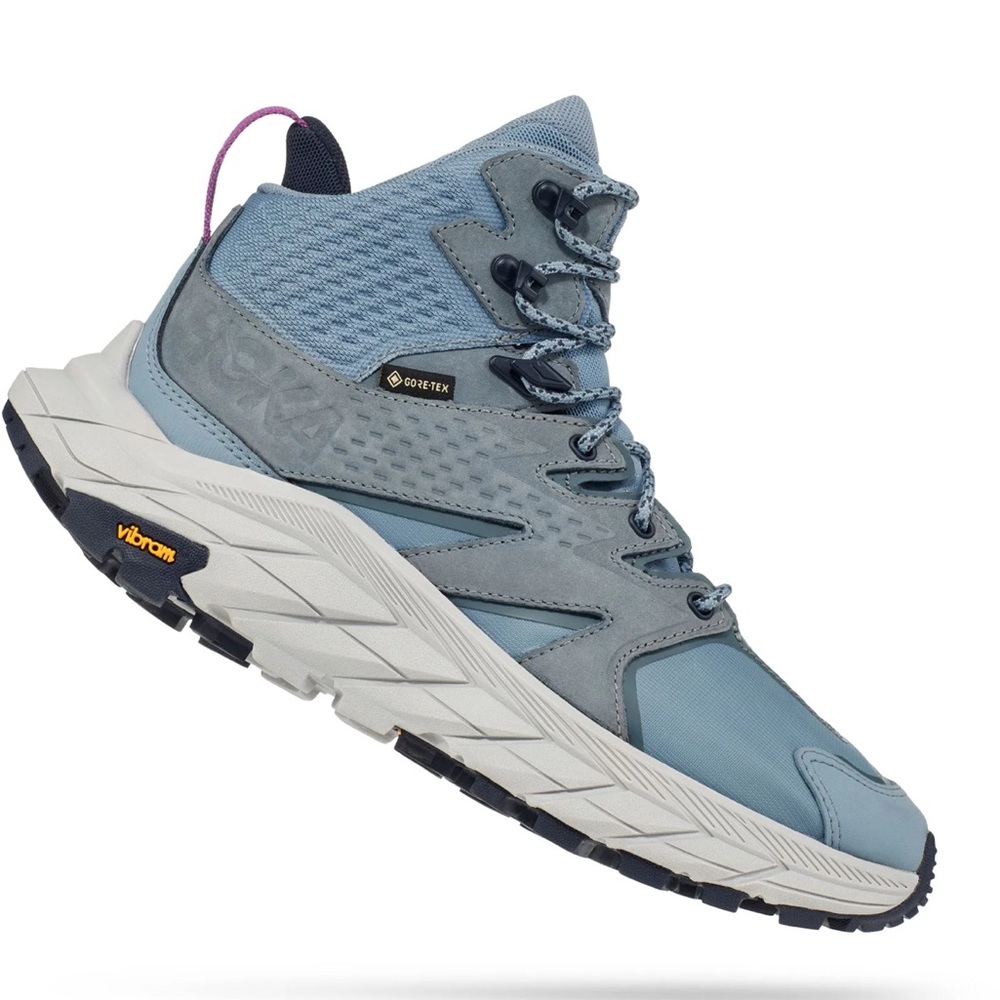HOKA Anacapa Mid GTX Hiking Boots: MOUNTAIN SPRING/HARBOR MIST - BRAND NEW